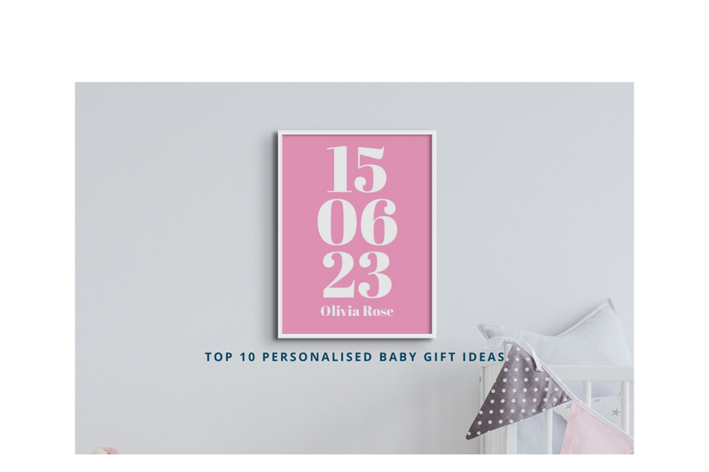 Top 10 Personalised Baby Gift Ideas  Unique Newborn baby gift ideas for any budget