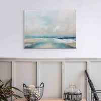 Ethereal Coast | Coastal Visions Beach Painting - Unframed Canvas - large seascape print