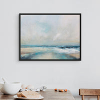 Ethereal Coast | Coastal Visions Beach Painting Print - Unframed Print - coastal art print