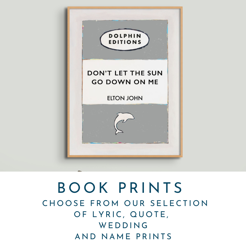 Custom Book Prints and Book Posters