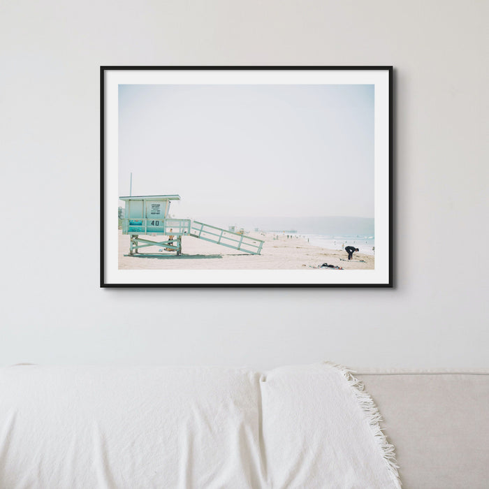 Lifeguard Hut Photo | Lifeguard Hut Photography Print - Unframed Wall Art