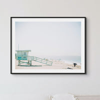 Lifeguard Hut photo | Lifeguard hut Photography Print - Framed Art Print