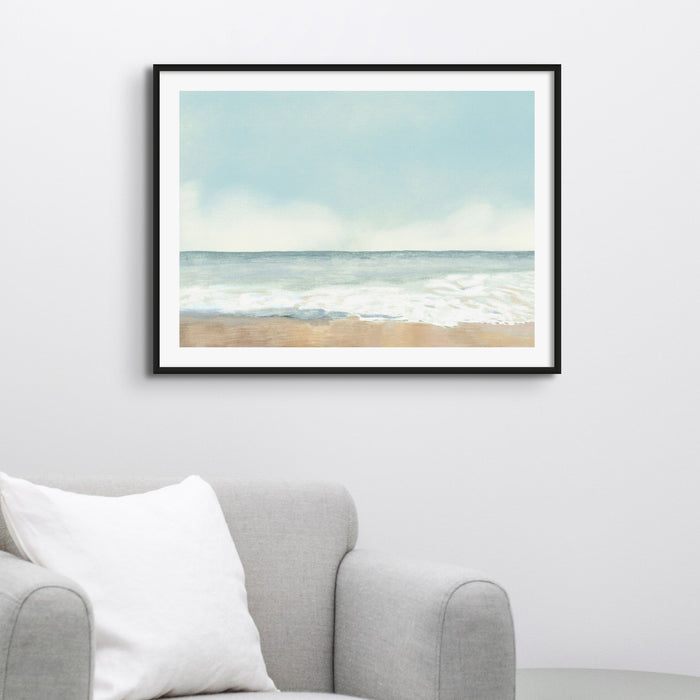 Pastel Beach Painting - Unframed Wall Art