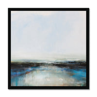 Twilight Tide | Coastal Visions Sea Painting Print - Framed Print - beach painting