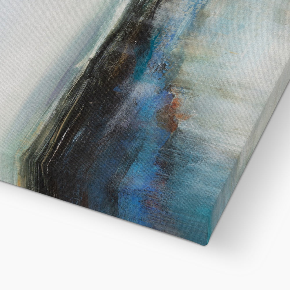 Twilight Tide | Coastal Visions Sea Painting Print - Unframed Canvas - ocean painting