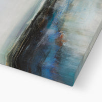 Twilight Tide | Coastal Visions Sea Painting Print - Unframed Canvas - ocean painting