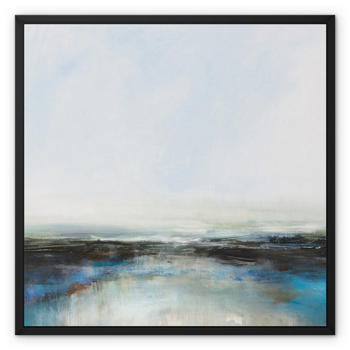 Twilight Tide | Coastal Visions Sea Painting Print - Framed Canvas - ocean painting