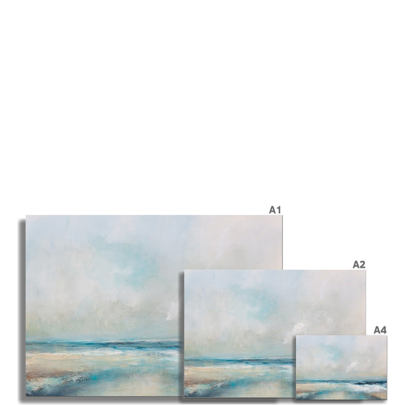 Ethereal Coast | Coastal Visions Beach Painting Print - Unframed Print - coastal art print