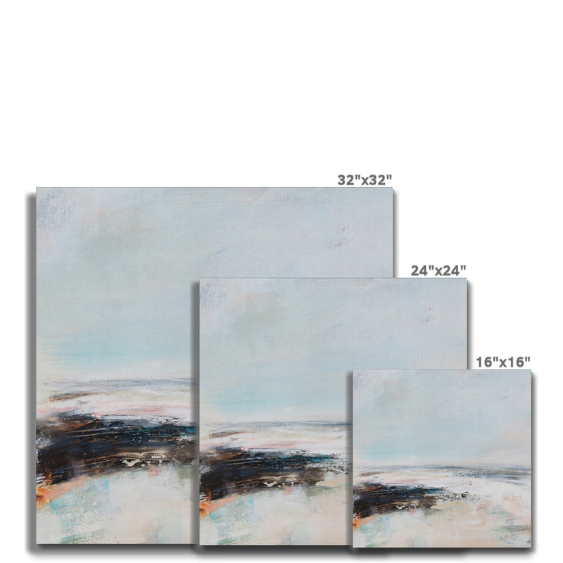 Sea Veil 2 | Coastal Visions Beach Painting - Unframed Canvas - coastal painting