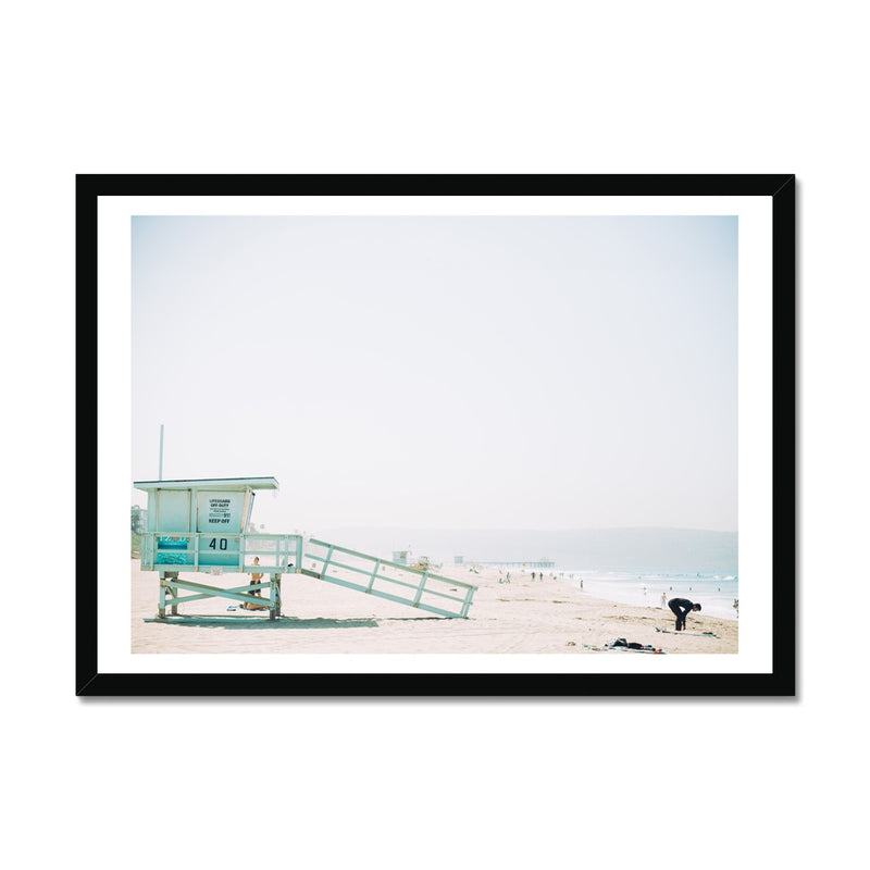 Lifeguard Hut photo | Lifeguard hut Photography Print - Framed Art Print