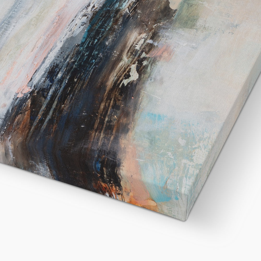 Sea Veil 2 | Coastal Visions Beach Painting - Unframed Canvas - coastal painting