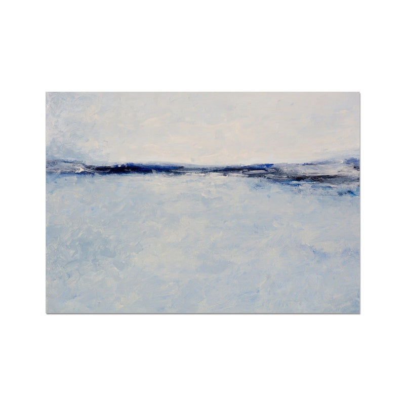 Tide Beach Art | Abstract Sea Painting - Unframed Wall Art