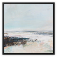 Sea Veil 2 | Coastal Visions Beach Painting Print - Framed Canvas -  beach painting