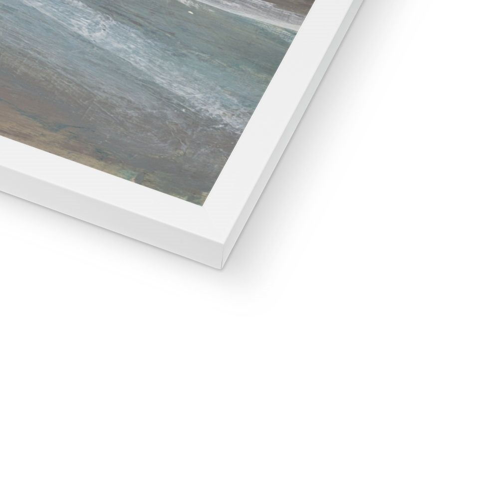 Spectral Light | Coastal Visions Sea Painting Print - Framed Print - Ocean Painting