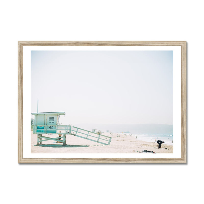 Lifeguard Hut photo | Lifeguard hut Photography Print - Framed Art Print