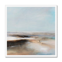 Sea Veil 1 | Coastal Visions Beach Painting Print - Framed Print -  sea painting