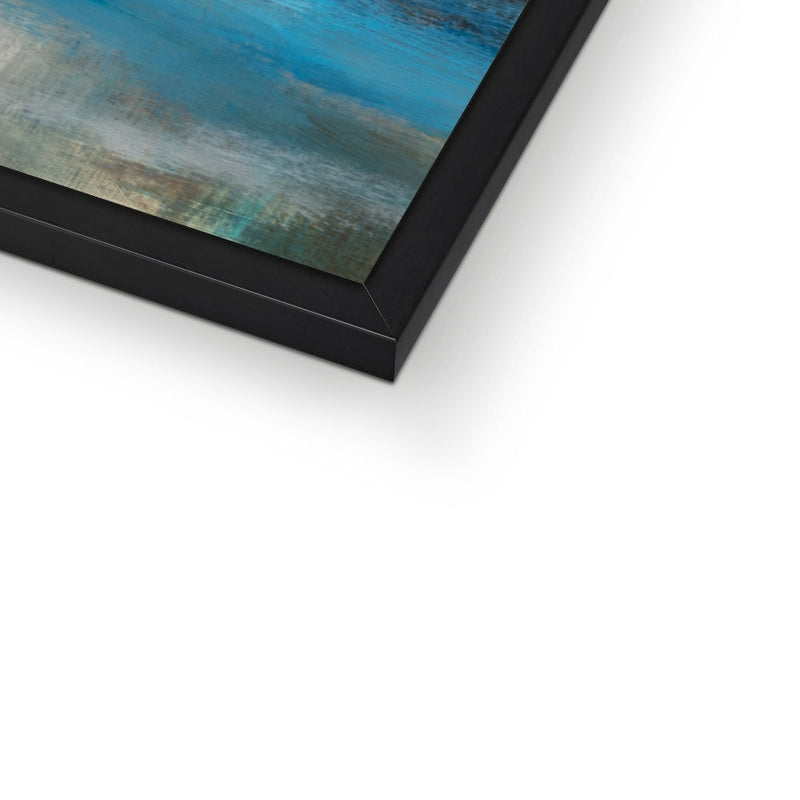 Twilight Tide | Coastal Visions Sea Painting Print - Framed Print - beach painting