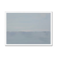 Slate Sea Painting | Modern Abstract Coastal Painting - Framed Wall Art