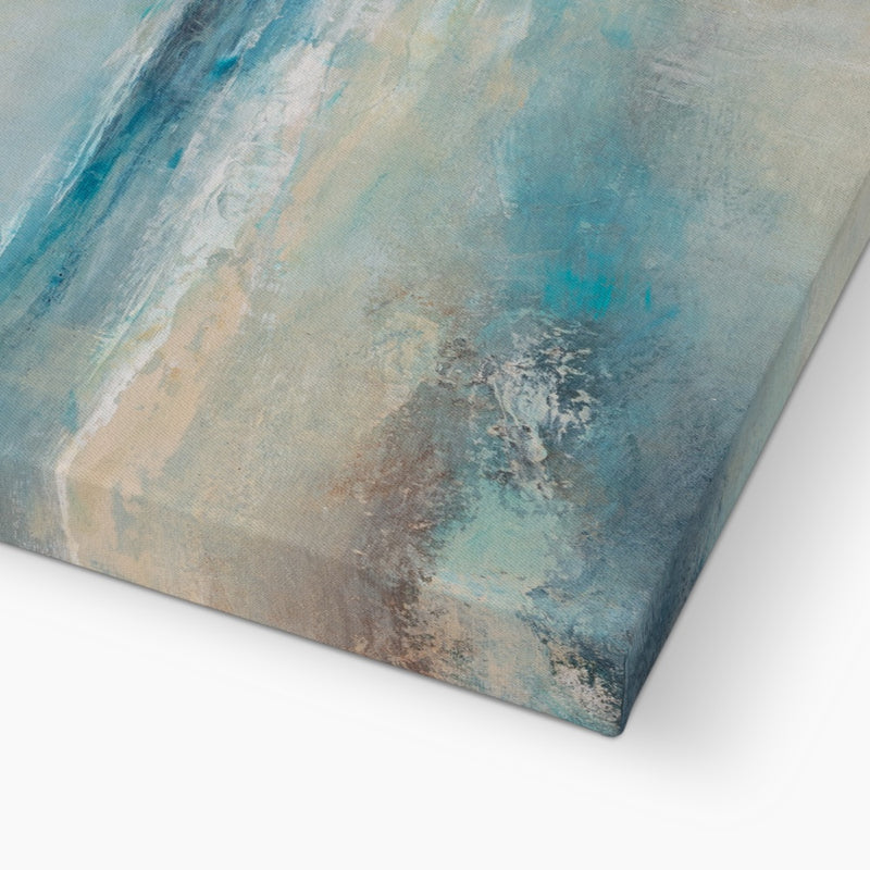 Ethereal Coast | Coastal Visions Beach Painting - Unframed Canvas - large seascape print