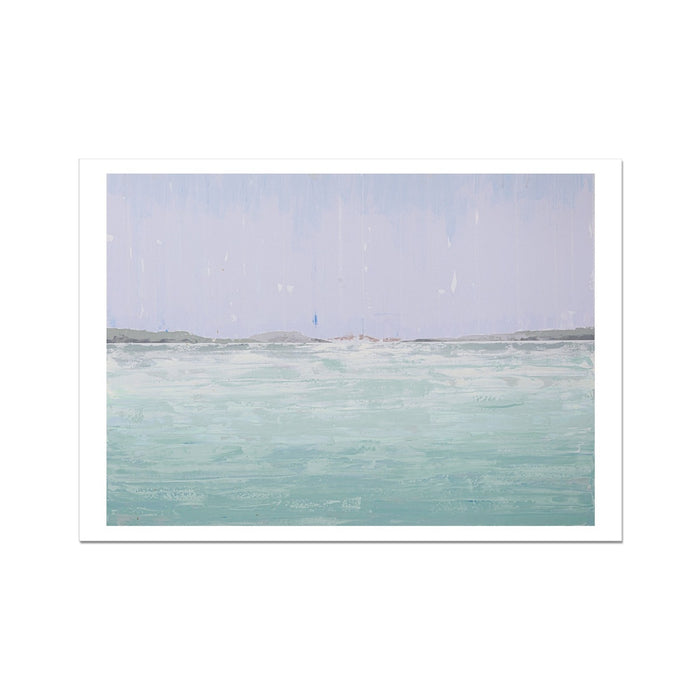 A View from Padstow Print | Beach Painting - Unframed