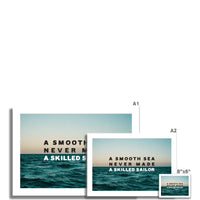 A Smooth Sea - Unframed Art Print