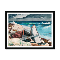 After the Hurricane (Homer) - Framed Print Wall Art 45.00 Beach House Art