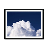 Bright White Cloud - Framed Print Wall Art 45.00 Beach House Art