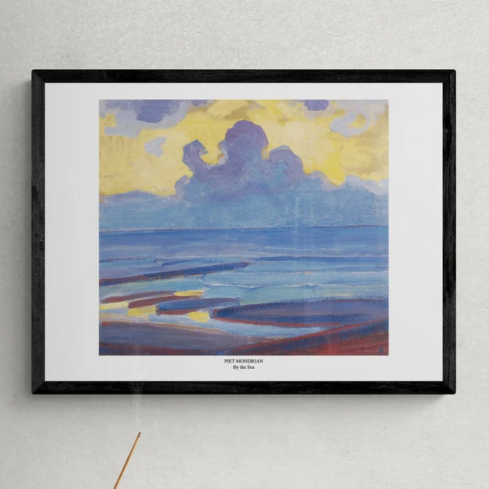 By the Sea (Mondrian) - Unframed Print Wall Art 18.00 Beach House Art