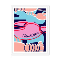 Crustace - Framed Print Wall Art 45.00 Beach House Art