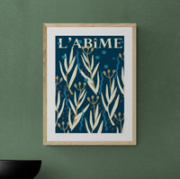 L'Abime - Graphic Wall Art - Unframed - Beach House Art