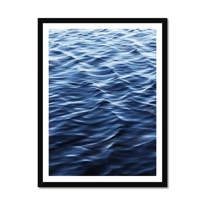 Ocean Surface - Framed Print Wall Art 45.00 Beach House Art