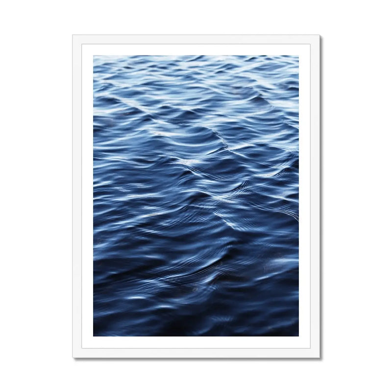 Ocean Surface - Framed Print Wall Art 45.00 Beach House Art