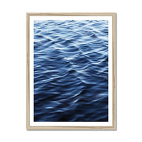 Ocean Surface - Framed Print Wall Art 45.00 Beach House Art