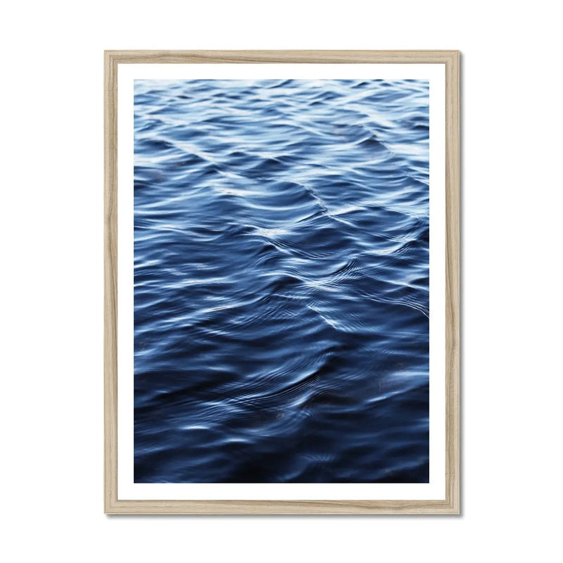 Ocean Surface - Framed Print Wall Art 45.00 Beach House Art