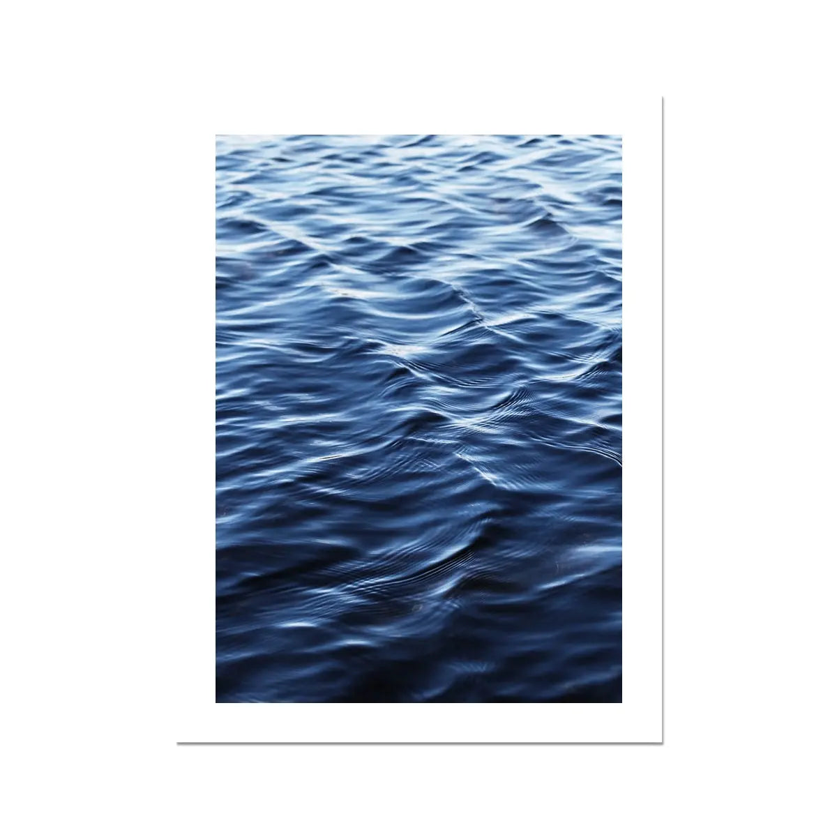 Ocean Surface - Unframed Print Wall Art 18.00 Beach House Art