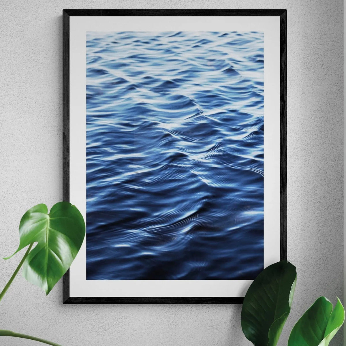 Ocean Surface - Unframed Print Wall Art 18.00 Beach House Art