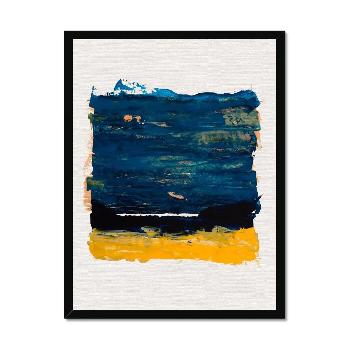 Palette Coast - Framed Print Wall Art 45.00 Beach House Art