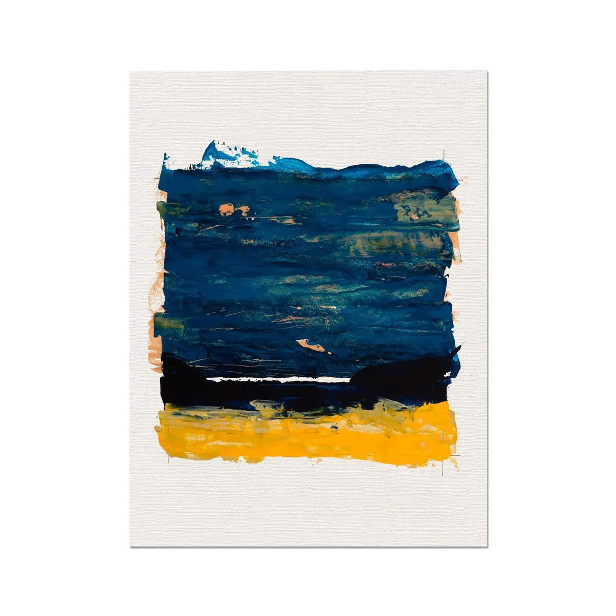 Palette Coast - Modern Coastal Art - Unframed - Beach House Art