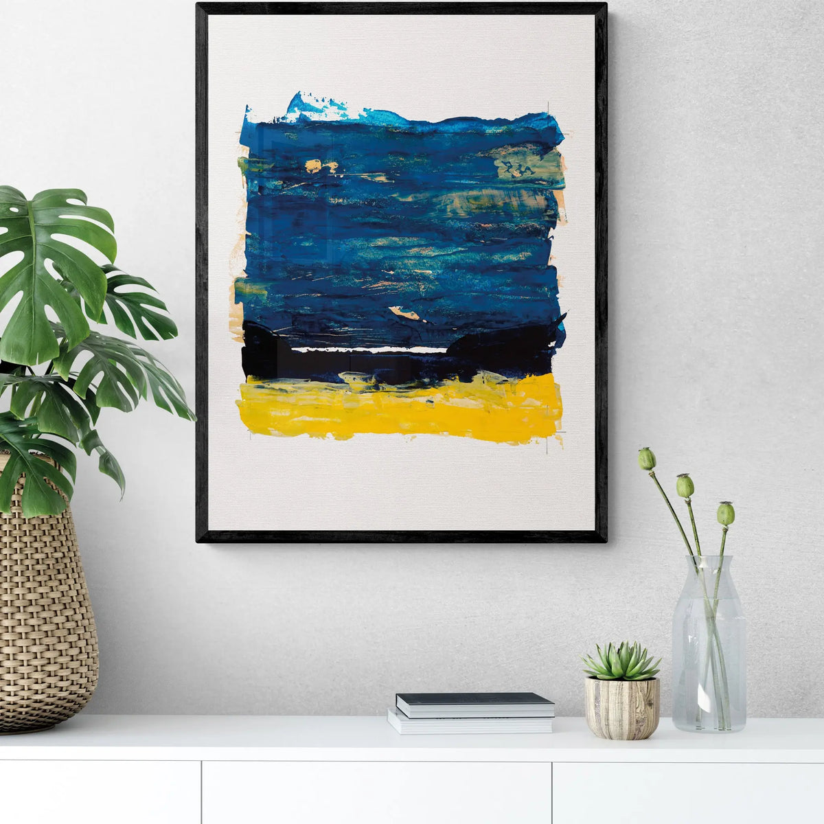 Palette Coast - Modern Coastal Art - Unframed - Beach House Art