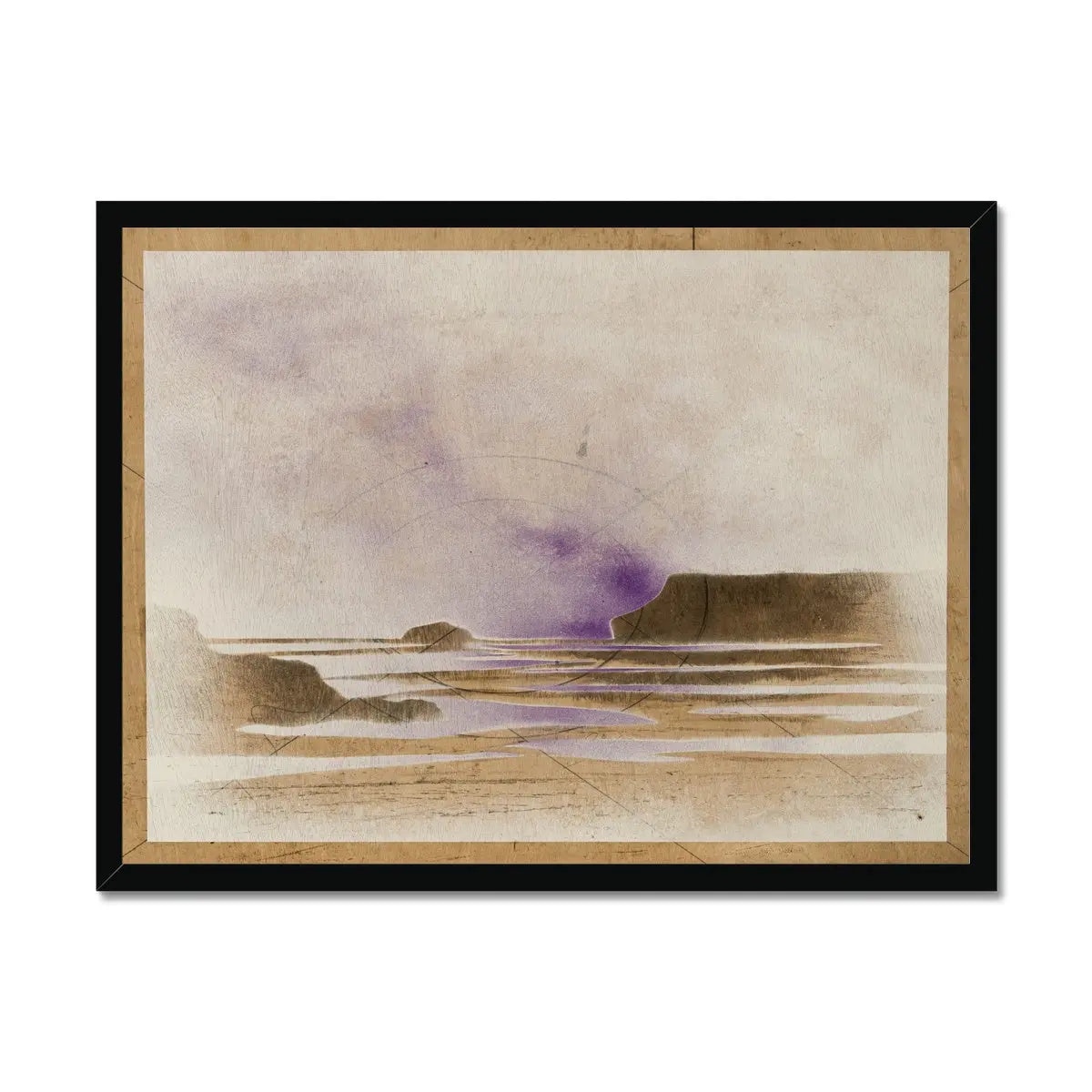 Reclaimed Coast - Framed Print Wall Art 45.00 Beach House Art