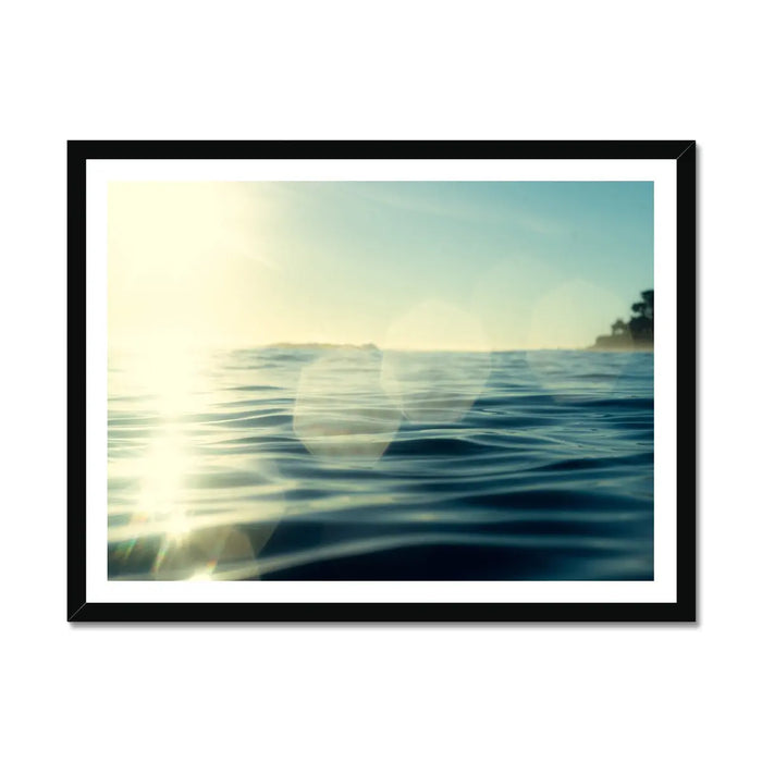 Sparkle Sea - Framed Print Wall Art 45.00 Beach House Art