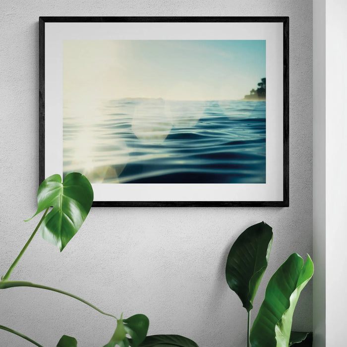 Sparkle Sea - Unframed Print Wall Art 18.00 Beach House Art