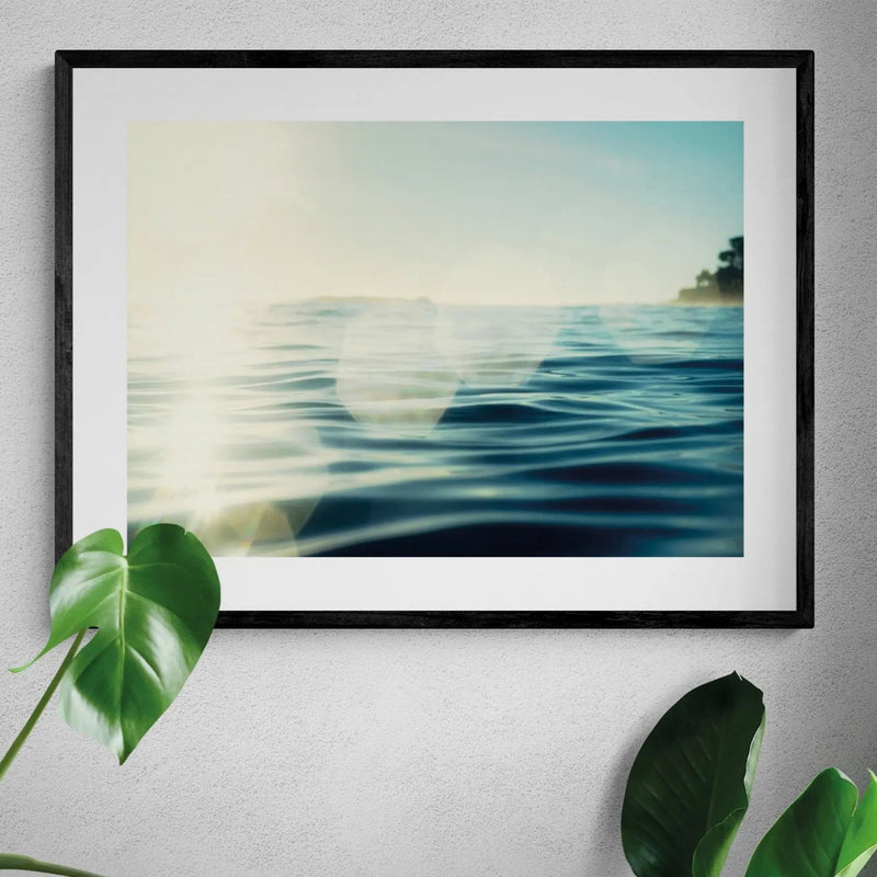 Sparkle Sea - Unframed Print Wall Art 18.00 Beach House Art