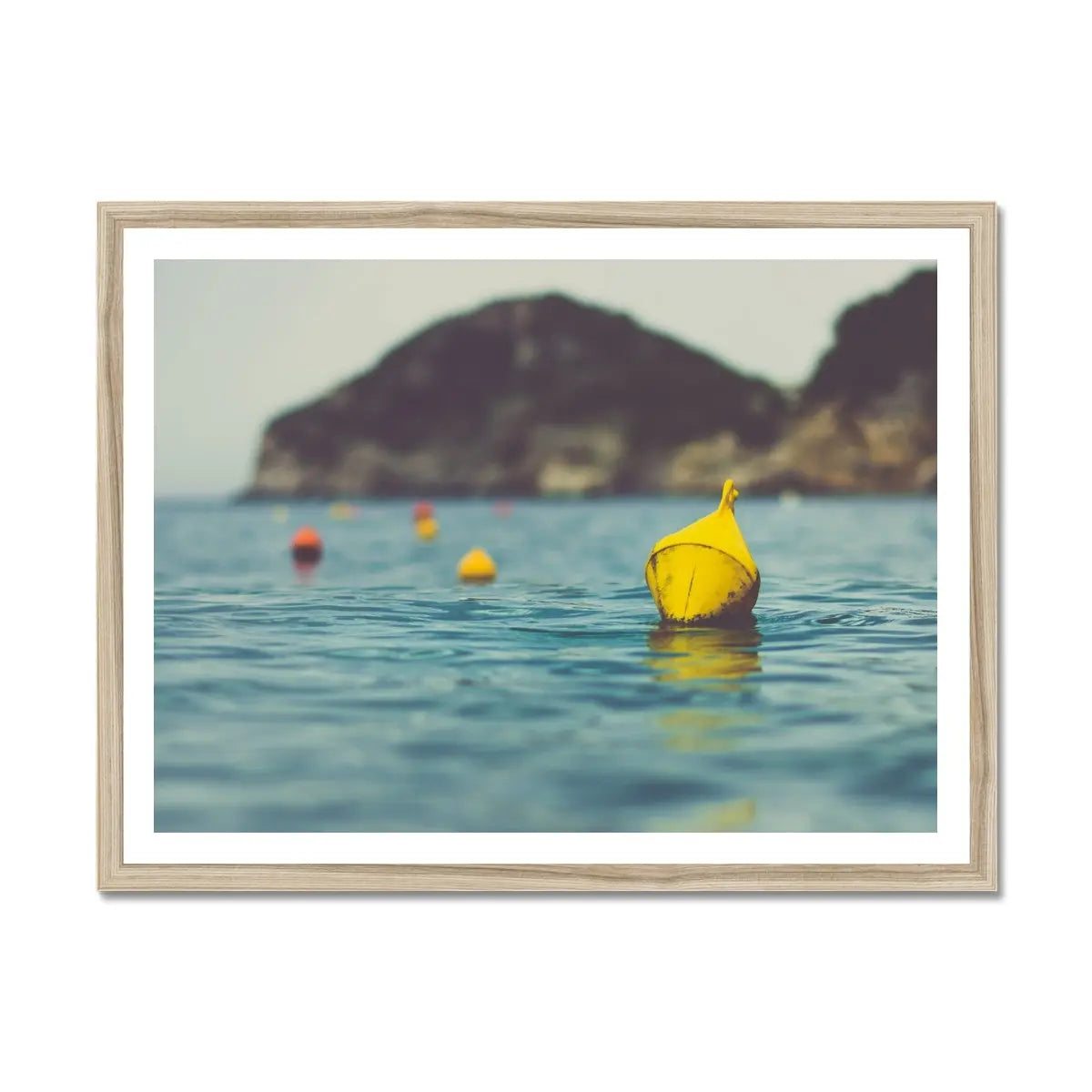 Summer Moorings - Framed Print Wall Art 45.00 Beach House Art