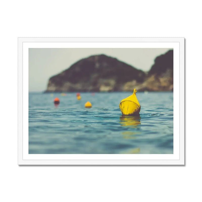 Summer Moorings - Framed Print Wall Art 45.00 Beach House Art