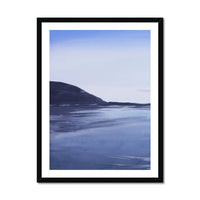 beach painting of a sunrise over a beach near Padstow | Coastal Wall Art - Framed Wall Art