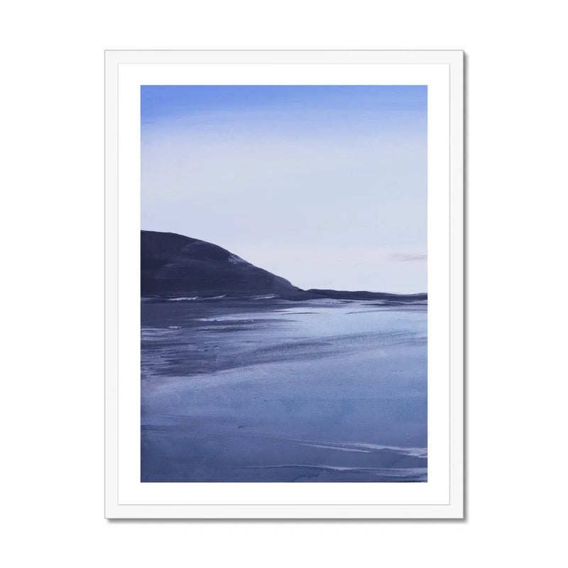 beach painting of a sunrise over a beach near Padstow | Coastal Wall Art - Framed Wall Art