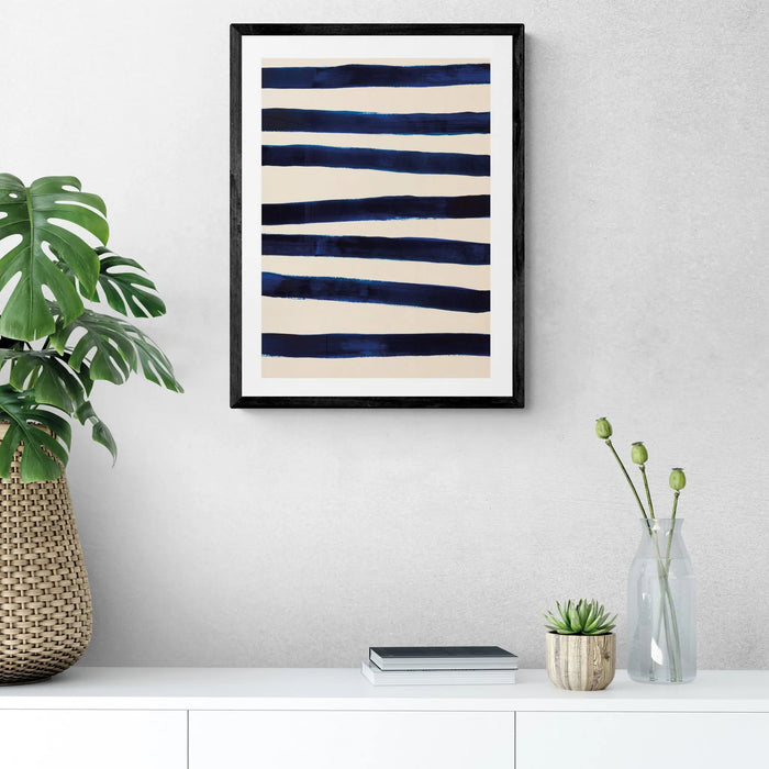 Wave Set No 2 - Modern Coastal Art - Framed - Beach House Art