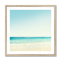 Beach Edge Photo Print | Sea and Beach Photography - Framed Wall Art