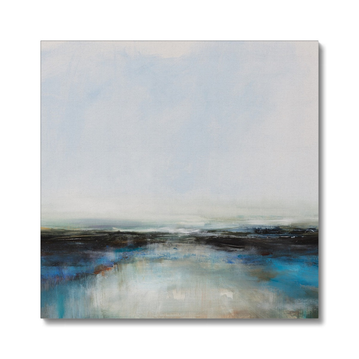 Twilight Tide | Coastal Visions Sea Painting Print - Unframed Canvas - ocean painting